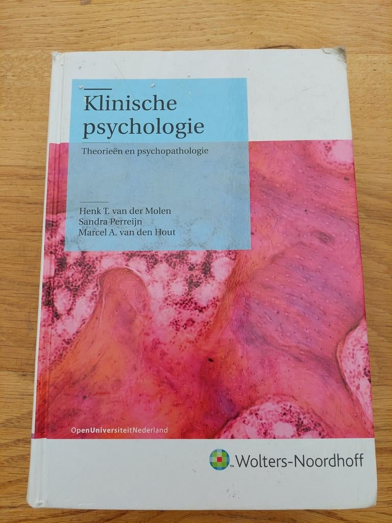 Klinische psychologie, Ophalen of Verzenden, Gelezen