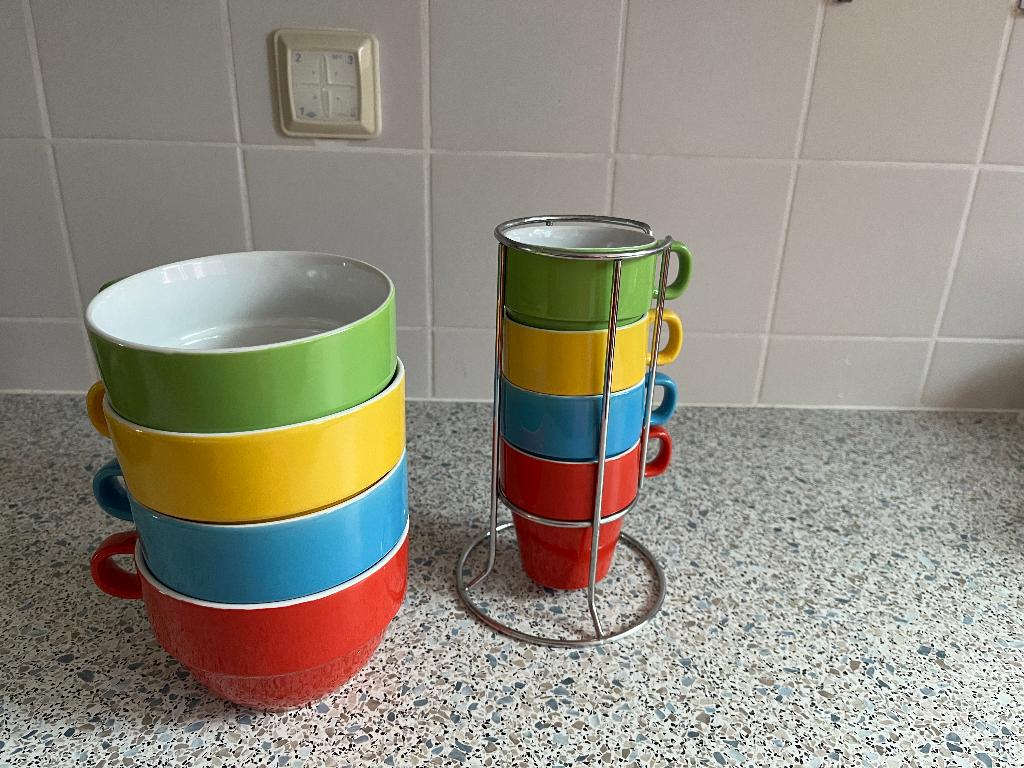 mokken en bekers, Huis en Inrichting, Keuken | Servies, Nieuw, Ophalen of Verzenden, Kom(men), Overige stijlen