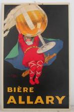 vintage bier reclame Allary jean D'Ylen, Verzenden, Reclamebord