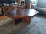 Achtkantige Salontafel - 112x122x44 cm, Ophalen, Gebruikt, Vintage, Overige vormen
