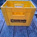 ***** Heineken oude gele krat vintage 12 flesjes *****, Verzamelen, Ophalen of Verzenden, Zo goed als nieuw, Flesje(s), Heineken