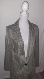 H&m blazer maat m/38 pied poule, Jasje, Beige, Maat 38/40 (M), H&M