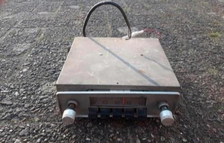 Oude vintage Philips autoradio mancave, Auto diversen, Autoradio's, Gebruikt, Ophalen of Verzenden