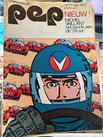 Stripweekblad Pep - Jaargang 1972 (compleet) + Pep extra beschikbaar voor biedingen
