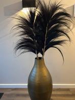 Decoratie vaas goud, Ophalen of Verzenden, Zo goed als nieuw