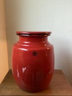 Grote rode keramische pot keramiek handgemaakt aardewerk, Ophalen of Verzenden