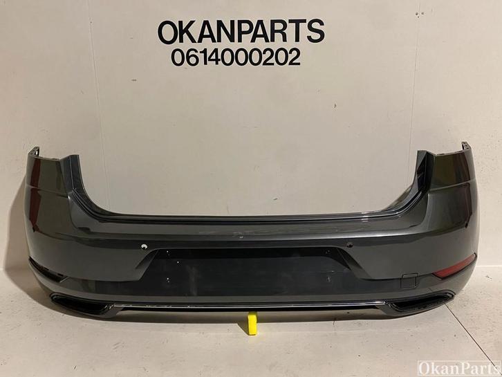 VW Volkswagen Golf 7 7.5 Facelift Achterbumper 5G6807421BK, Auto-onderdelen, Carrosserie en Plaatwerk, Bumper, Achter, Gebruikt