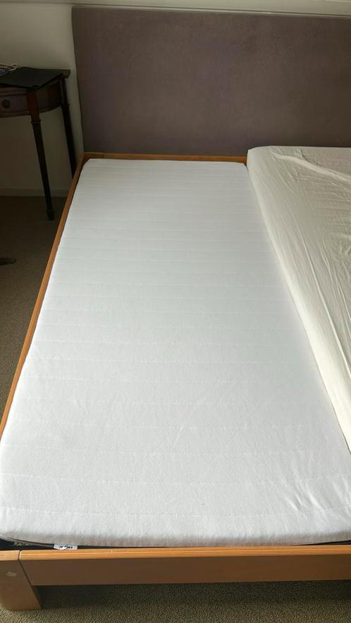 Ikea sultan topper topmatras 90x200x10 cm afristbare hoes, Huis en Inrichting, Slaapkamer | Matrassen en Bedbodems, Gebruikt, Matras