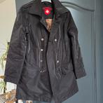 Trenchcoat Wellensteyn jas Jack Coat zwart, Wellensteyn, Zwart, Ophalen of Verzenden, Zo goed als nieuw
