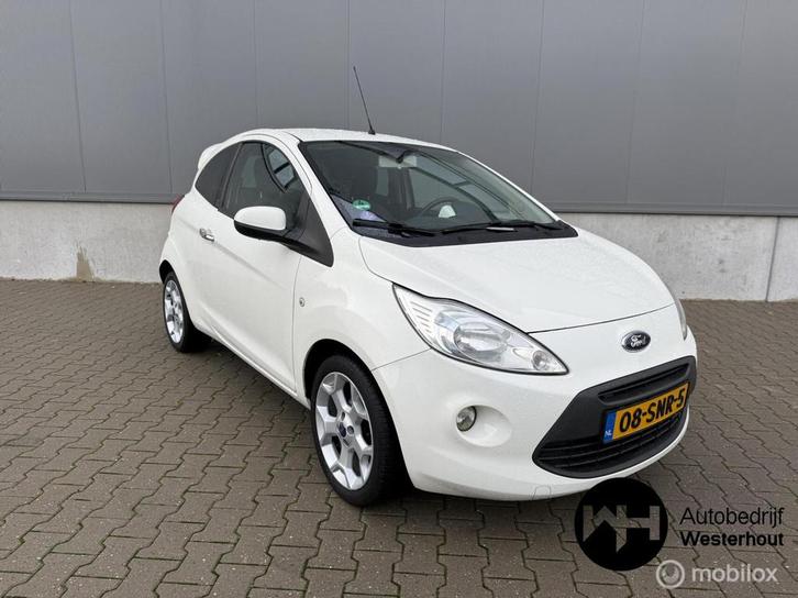 Ford Ka 1.2 Titanium X start/stop Airco Licht metalen velgen, Auto's, Ford, Bedrijf, Te koop, Ka, ABS, Airbags, Airconditioning
