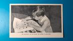 Meisje leest strip Piet Konijn 1936, Ophalen of Verzenden, 1920 tot 1940, Gelopen, Overige thema's