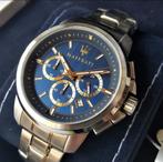 Maserati Successo Chronograph R8873621016, Sieraden, Tassen en Uiterlijk, Horloges | Heren, Nieuw, Overige merken, Staal, Staal