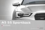 Audi A5 S5 Sportback folder, Boeken, Auto's | Folders en Tijdschriften, Audi, Zo goed als nieuw, Verzenden