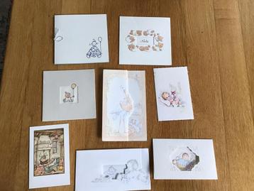 8 Geboortekaartjes 8 stuks Jongens/ meisjes Alle 8 € 6,50 beschikbaar voor biedingen