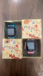 Kinder GPS horloges Roze en Blauw  Nieuw in doos, Nieuw, Blauw, Jongen of Meisje, Ophalen of Verzenden