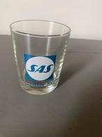 SAS Scandinavian Airlines Glas Vintage, Ophalen of Verzenden