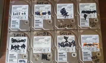 8x Hitachi Ultrastar 1 tb schijven voor server of nas of pc  beschikbaar voor biedingen