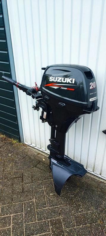 Suzuki 20 pk Langstaart viertakt handknuppel beschikbaar voor biedingen