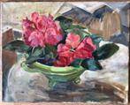 Olieverf op doek bloemstilleven, Ophalen of Verzenden