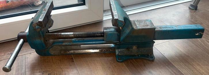 Heuer Front bankschroef 160, Doe-het-zelf en Verbouw, Gereedschap | Handgereedschap, Gebruikt, Ophalen