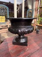 Gietijzeren tuinvaas bloempot, Tuin en Terras, Tuinvazen, Ophalen, Zo goed als nieuw