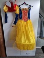 Carnavals outfit sneeuwwitje maat 140 ophalen in Roosendaal, Ophalen, Zo goed als nieuw, Meisje, Setje