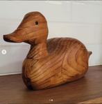 Houten eend, Antiek en Kunst, Curiosa en Brocante, Ophalen of Verzenden