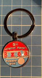 Sleutelhanger Bazooka- Bubble Gum Nostalgie, Ophalen of Verzenden, Zo goed als nieuw