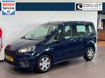 Ford Tourneo Courier 1.0 Ecoboost 100pk |Airco|CruiseControl, Stof, Gebruikt, Euro 6, Blauw