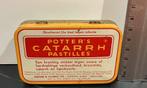 Vintage Potter’s Catarr H Pastilles., Verzamelen, Blikken, Verzenden, Gebruikt, Overige, Overige merken
