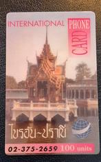 Telefoonkaart Thailand, Ophalen of Verzenden