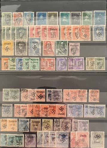 Nazi Postzegels - Diverse Gebruikt beschikbaar voor biedingen