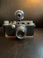 Leica 3f uit 1936 - met nieuw sluitergordijn, Audio, Tv en Foto, Fotocamera's Analoog, Ophalen of Verzenden, Gebruikt, Spiegelreflex