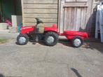 Traptrekker Rolly Toys met aanhanger, Kinderen en Baby's, Speelgoed | Buiten | Skelters, Ophalen, Gebruikt, Overige merken, Met kar of aanhanger