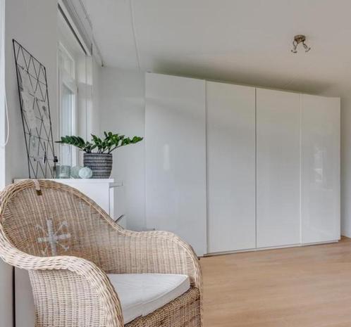 Grote Ikea Pax kast 300x201 schuifdeuren hoogglans wit, Huis en Inrichting, Kasten | Kledingkasten, Gebruikt, 200 cm of meer, 200 cm of meer
