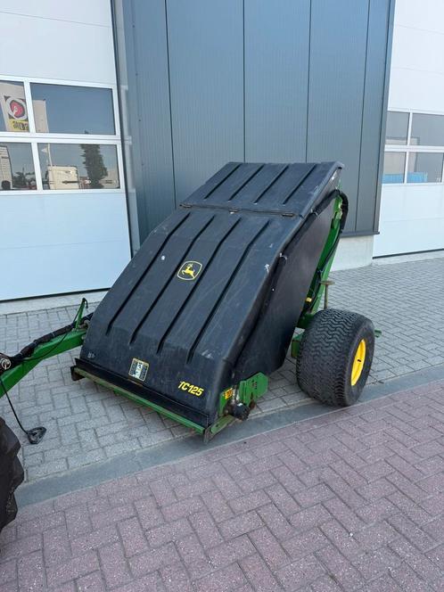 Te koop John deere tc125 gras opvangbak, Tuin en Terras, Veegmachines, Zo goed als nieuw, Ophalen
