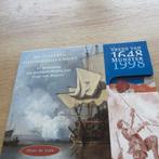 zilveren zilveren 50 gulden munt 1998 Vrede van Munster, Setje, Koningin Beatrix, Zilver, Ophalen of Verzenden