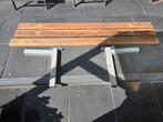 Gevelbank tuinbank, Ophalen, Zo goed als nieuw, Overige houtsoorten, Minder dan 200 cm
