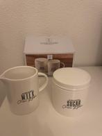 Nieuw suiker/ melk setje Riviera Maison, Huis en Inrichting, Keuken | Keukenbenodigdheden, Ophalen of Verzenden, Nieuw
