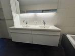 Badkamermeubel + Hangkast - Zo goed als nieuw!, Ophalen, 50 tot 100 cm, Zo goed als nieuw, 25 tot 50 cm