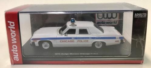 Coelianmodels, AW, Dodge Monaco Chicago Police, 1/43 € 39,99, Hobby en Vrije tijd, Modelauto's | 1:43, Nieuw, Auto, Overige merken