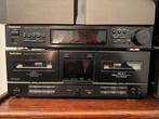 Technics dubbel cassettedeck en synthesizer tuner, Ophalen of Verzenden, Zo goed als nieuw, Cassettedeck, Overige merken