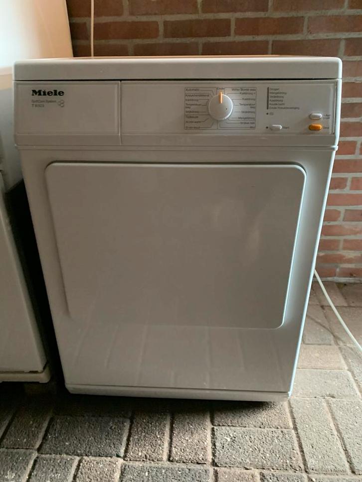 Miele Luchtafvoer Droger - Topkwaliteit!, Witgoed en Apparatuur, Wasdrogers, Gebruikt, Luchtafvoer, Voorlader, 6 tot 8 kg, 85 tot 90 cm