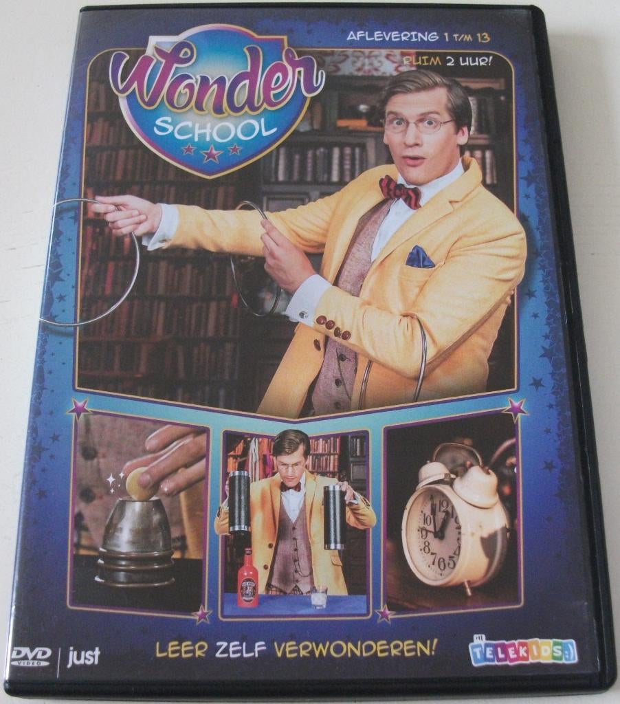 Dvd *** WONDER SCHOOL *** Seizoen 1: Deel 1, Alle leeftijden, Ophalen of Verzenden, Zo goed als nieuw, Tv fictie