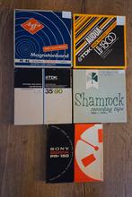 Te koop.5x reels met box en tape., Ophalen of Verzenden