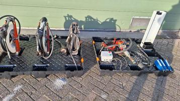 Olie vulstation, olie doseer installatie , garage beschikbaar voor biedingen