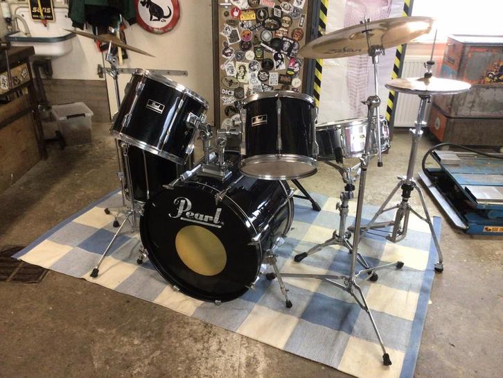 Drumstel merk “pearl”, Muziek en Instrumenten, Drumstellen en Slagwerk, Gebruikt, Pearl, Ophalen
