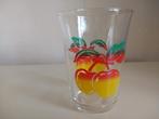 Drinkglas, glas, limonadeglas met appel erop vintage, Verzamelen, Glas en Borrelglaasjes, Ophalen of Verzenden, Zo goed als nieuw