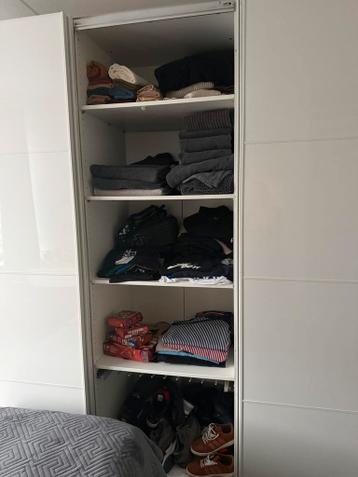 Witte IKEA Pax Kast met Schuifdeuren (3 meter breed) - afbeelding 5