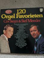 Cor Steyn Stef Meeder 120 orgel favorieten, Cd's en Dvd's, Vinyl | Overige Vinyl, Ophalen of Verzenden, Zo goed als nieuw, Overige formaten